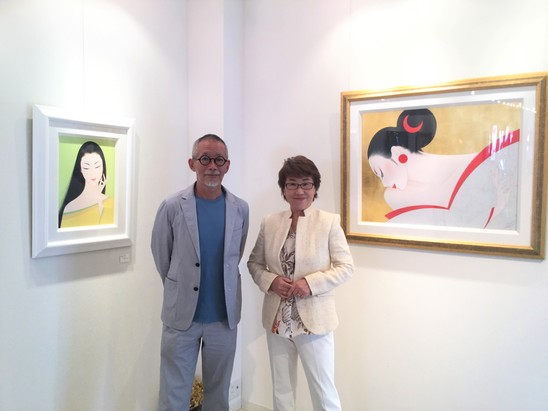 2019年 作家来場 先生と社長.jpg 2019年 作家来場 先生と社長.jpg